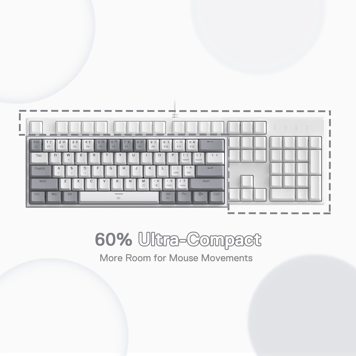 Redragon ultra-compact keyboard