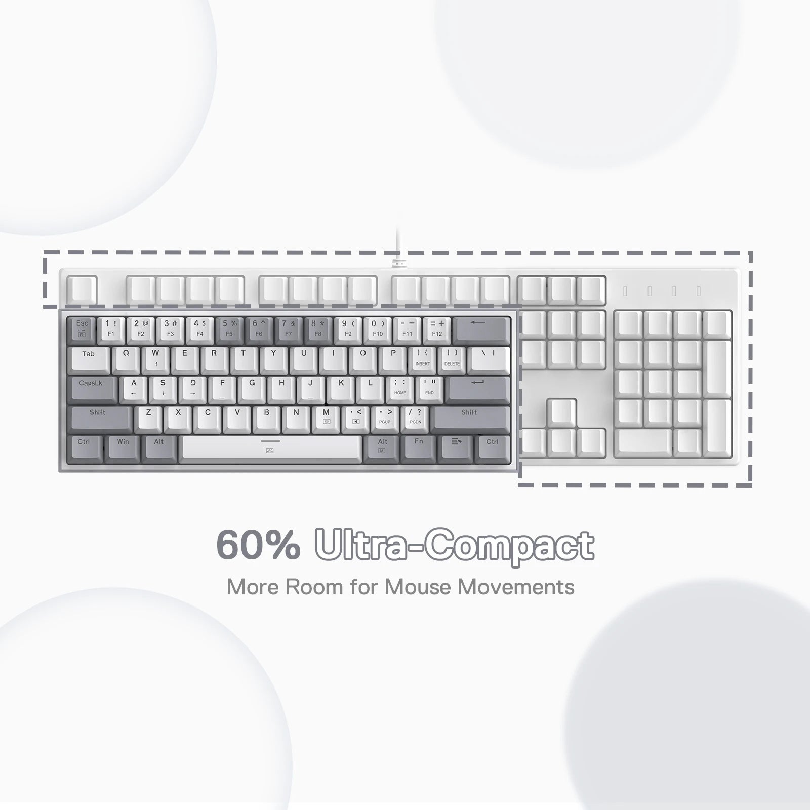 Redragon ultra-compact keyboard