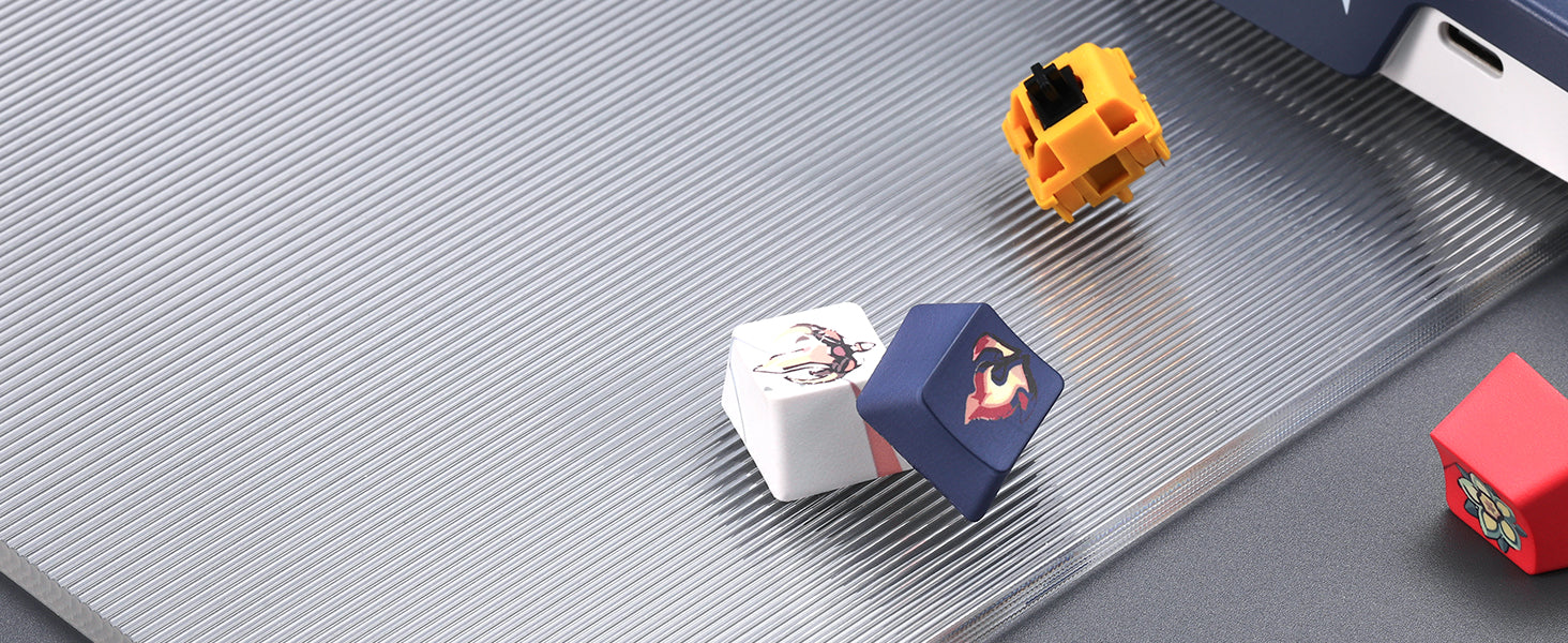 Colorful dice cubes on a textured surface