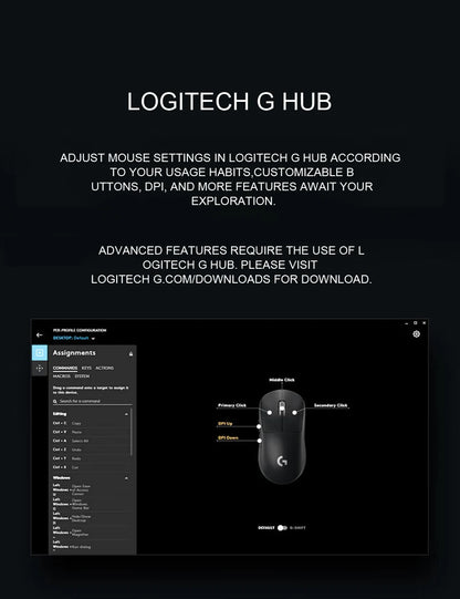 Logitech PRO X Superlight 2 Wireless Gaming Mouse – HERO 25K Sensor, 60g Ultra-Lightweight