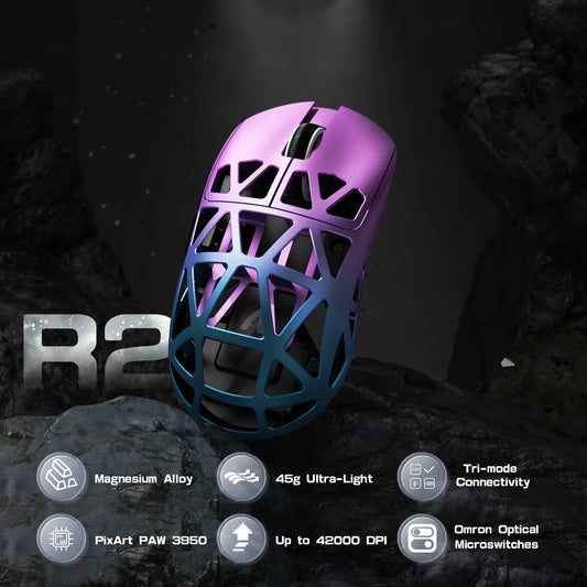 Attack Shark R2 Tri-Mode Gaming Mouse