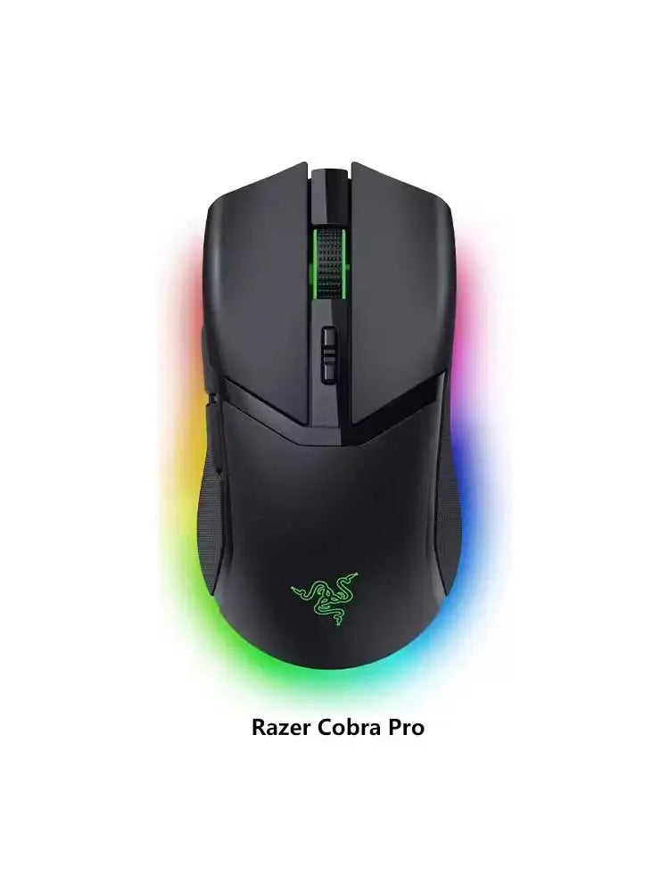 Razer Cobra Pro HyperSpeed Wireless Gaming Mouse Chroma RGB Lighting 26K Sensor, Gen-4 Switches 2.4GHz, Bluetooth USB C